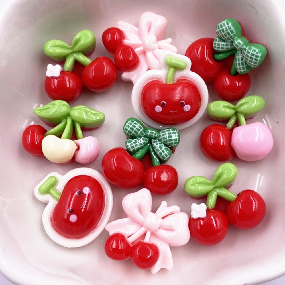 Paradise Jewelry & Watches Llc Miami - 24 adet Renkli Kawaii Karikatür Bowknort