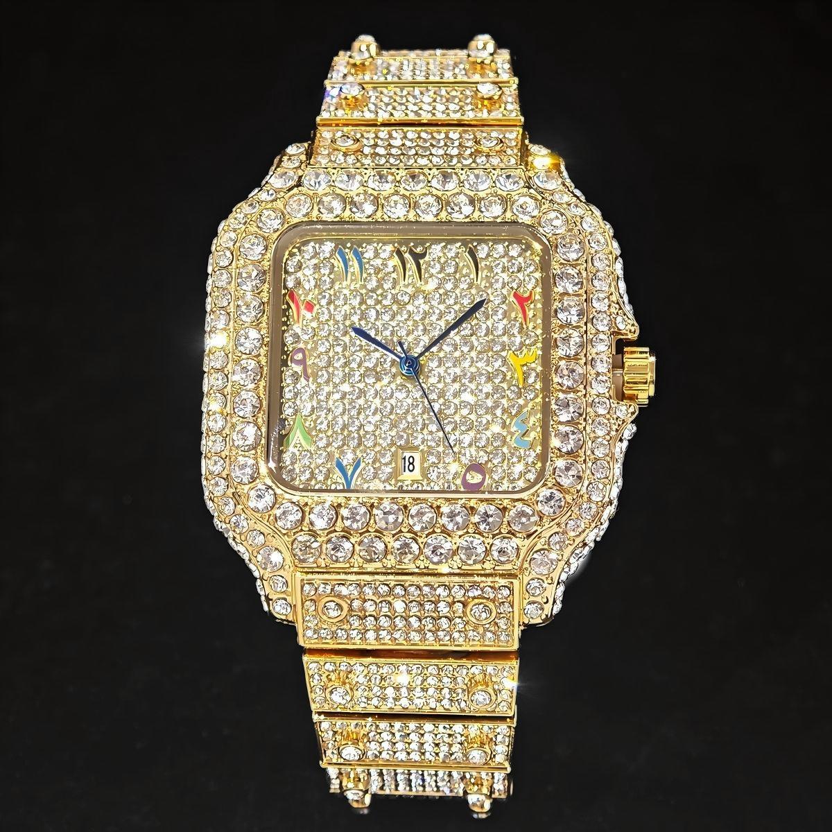 Jewelry Watches Brands - Sıcak Moda UNIGUET Tam Elmas Kaplama