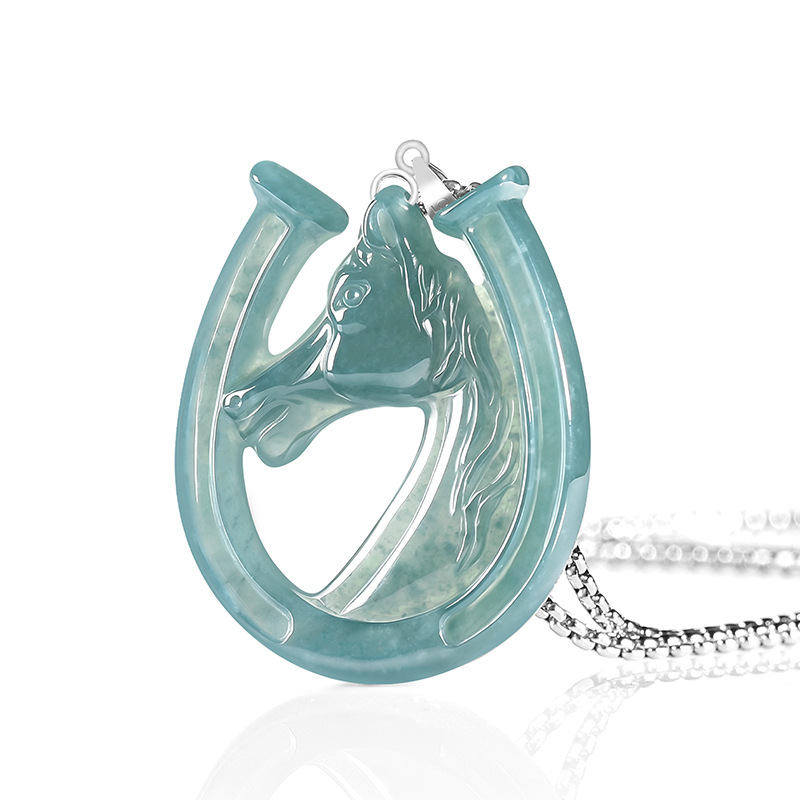 Jewelry & Watches Spółka Z Ograniczoną Odpowiedzialnością Sp Z Oo - S925 Gümüş Doğal Mavi Su Yeşimi