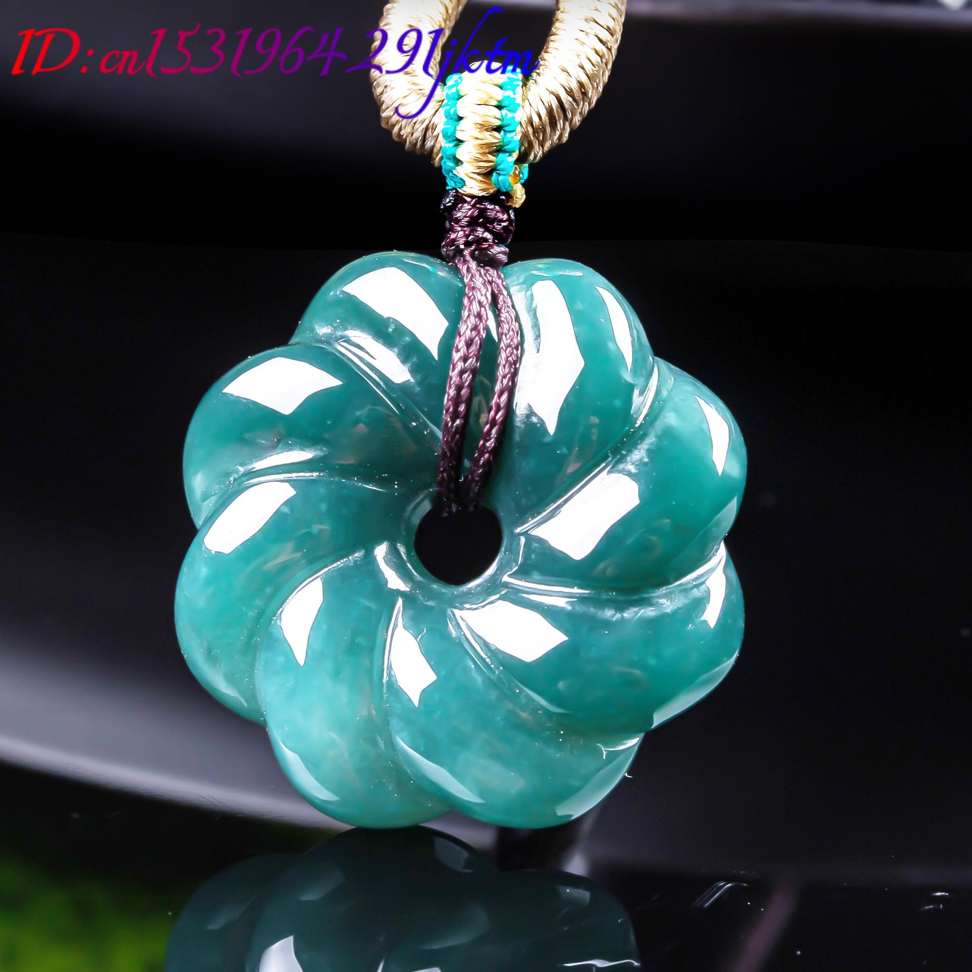 Doğal Birman Yeşim Taşı Çiçek  - Jewelry & Watches Spółka Z Ograniczoną Odpowiedzialnością Sp Z Oo incelemesi ve fiyatı