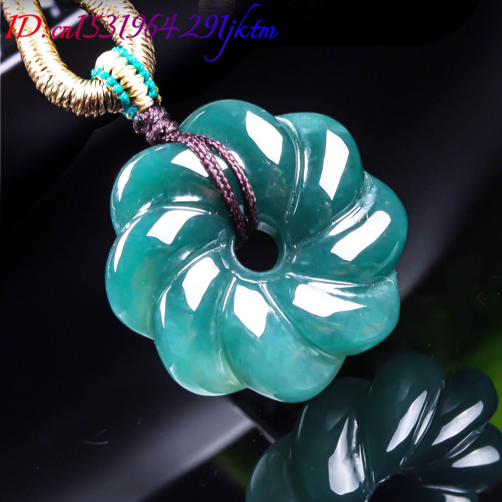 Doğal Birman Yeşim Taşı Çiçek  - Jewelry & Watches Spółka Z Ograniczoną Odpowiedzialnością Sp Z Oo incelemesi ve fiyatı