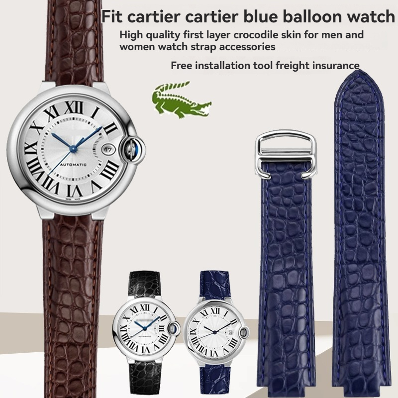 Timsah deri saat kayışı Cartie - Cartier Watch Ballon Bleu incelemesi ve fiyatı