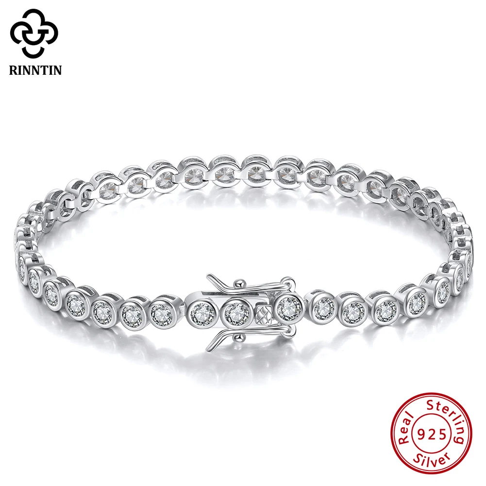 Rinntin Parlak tenis bilekliği - Tennis Bracelet Cubic incelemesi ve fiyatı