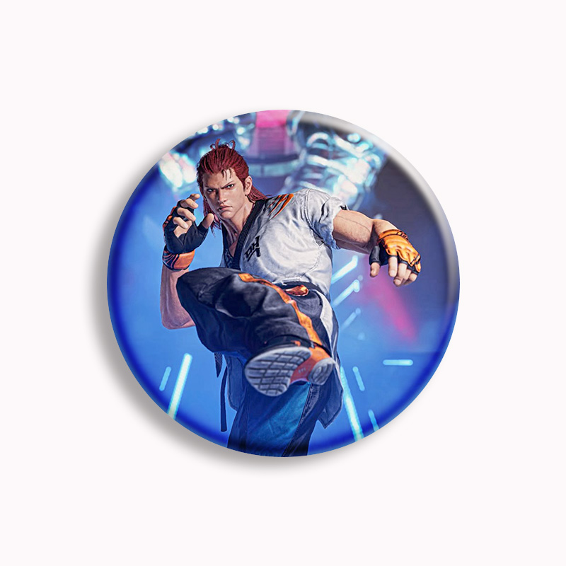 Sıcak Oyun Tekken 8 Karakter A - Vintage Brooch Pin incelemesi ve fiyatı