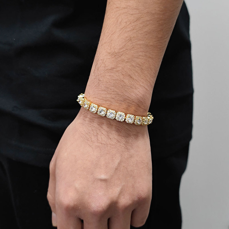B&C Altın Tenis Bilekliği Erke - Tennis Bracelet Cubic incelemesi ve fiyatı