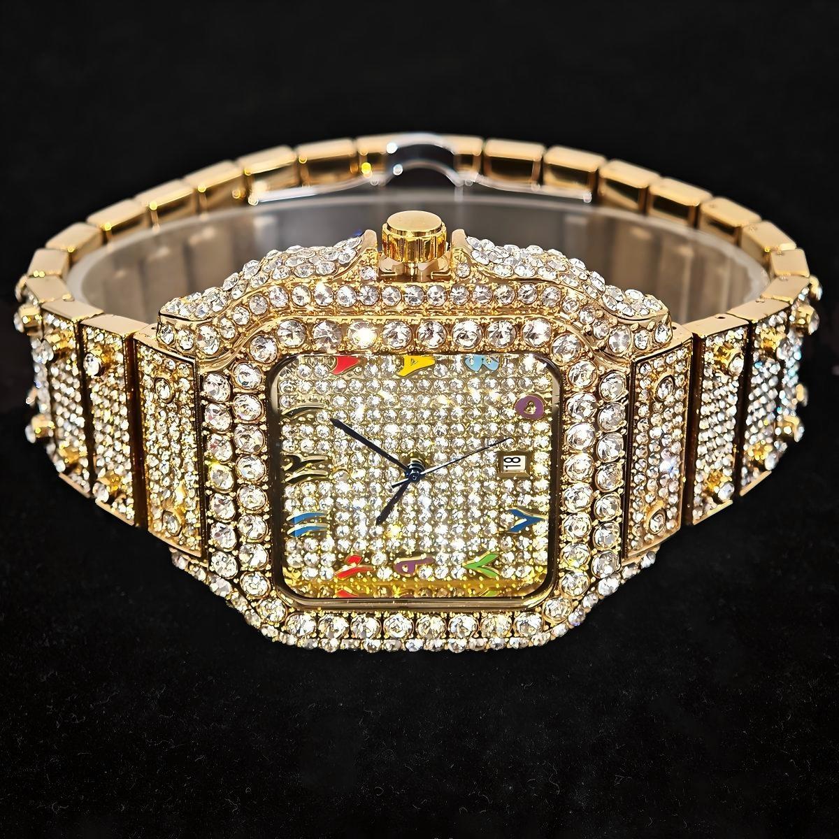 Sıcak Moda UNIGUET Tam Elmas K - Jewelry Watches Brands incelemesi ve fiyatı