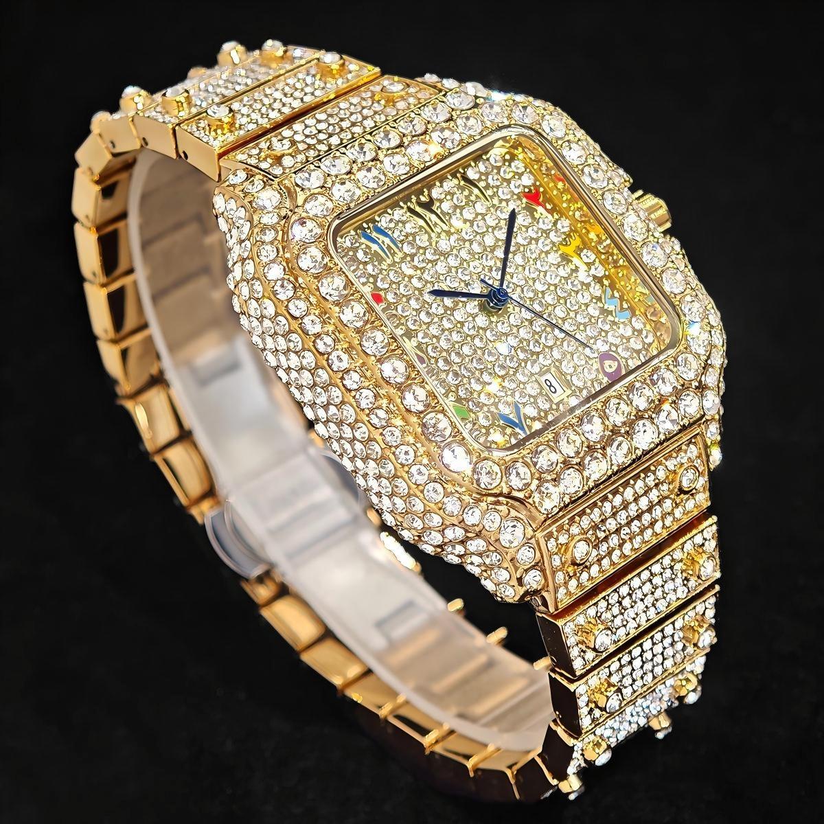 Sıcak Moda UNIGUET Tam Elmas K - Jewelry Watches Brands incelemesi ve fiyatı