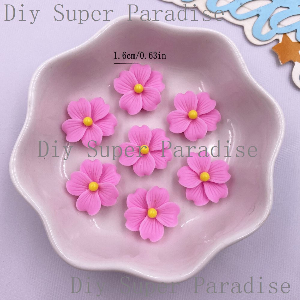 50 adet reçine renkli 16mm çiç - Paradise Jewelry & Watches Llc Miami incelemesi ve fiyatı