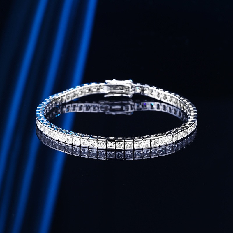 Marka Moda tenis bilekliği Pre - Tennis Bracelet Cubic incelemesi ve fiyatı