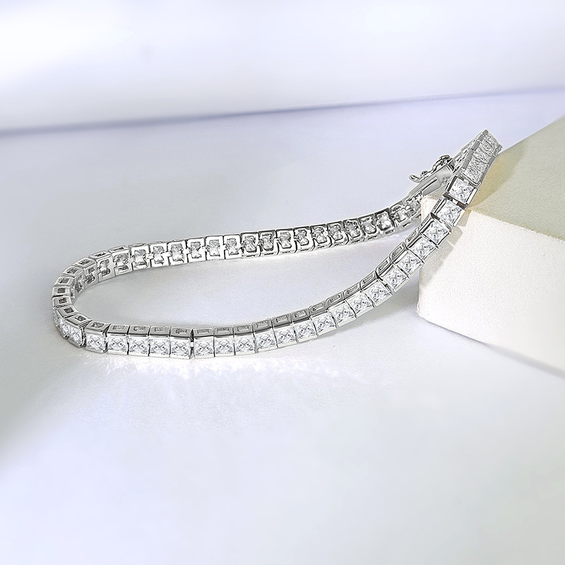 Marka Moda tenis bilekliği Pre - Tennis Bracelet Cubic incelemesi ve fiyatı