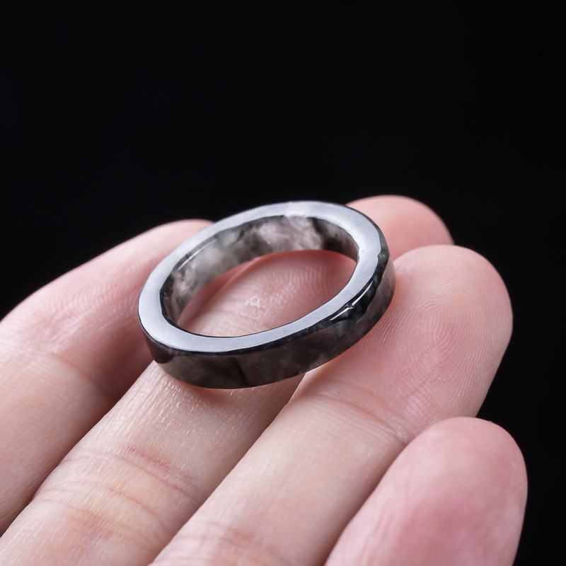Doğal A sınıfı Burma siyah yeş - Jewelry & Watches Spółka Z Ograniczoną Odpowiedzialnością Sp Z Oo incelemesi ve fiyatı